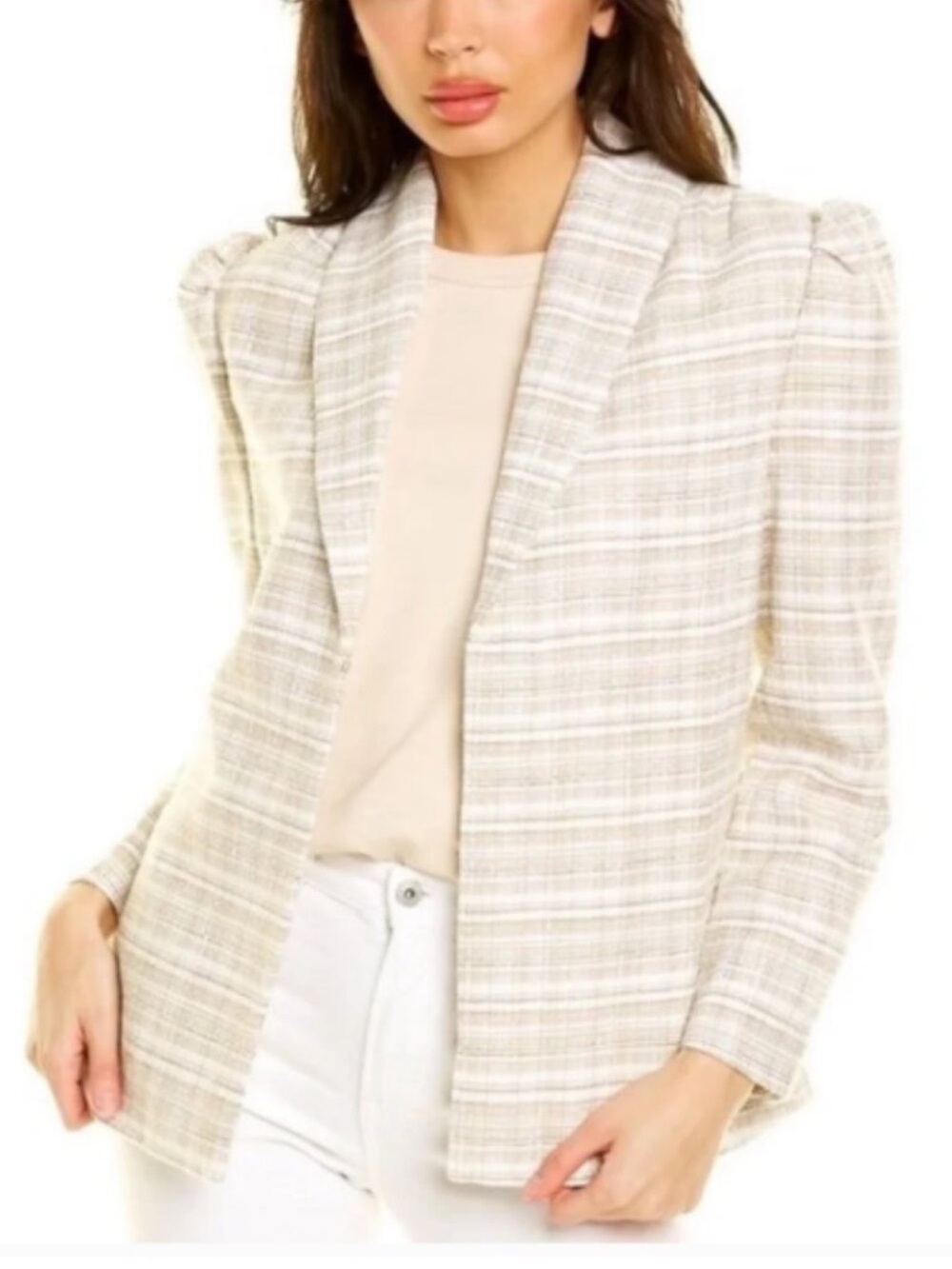 Something Navy Tweed Barbie Blazer Size XS